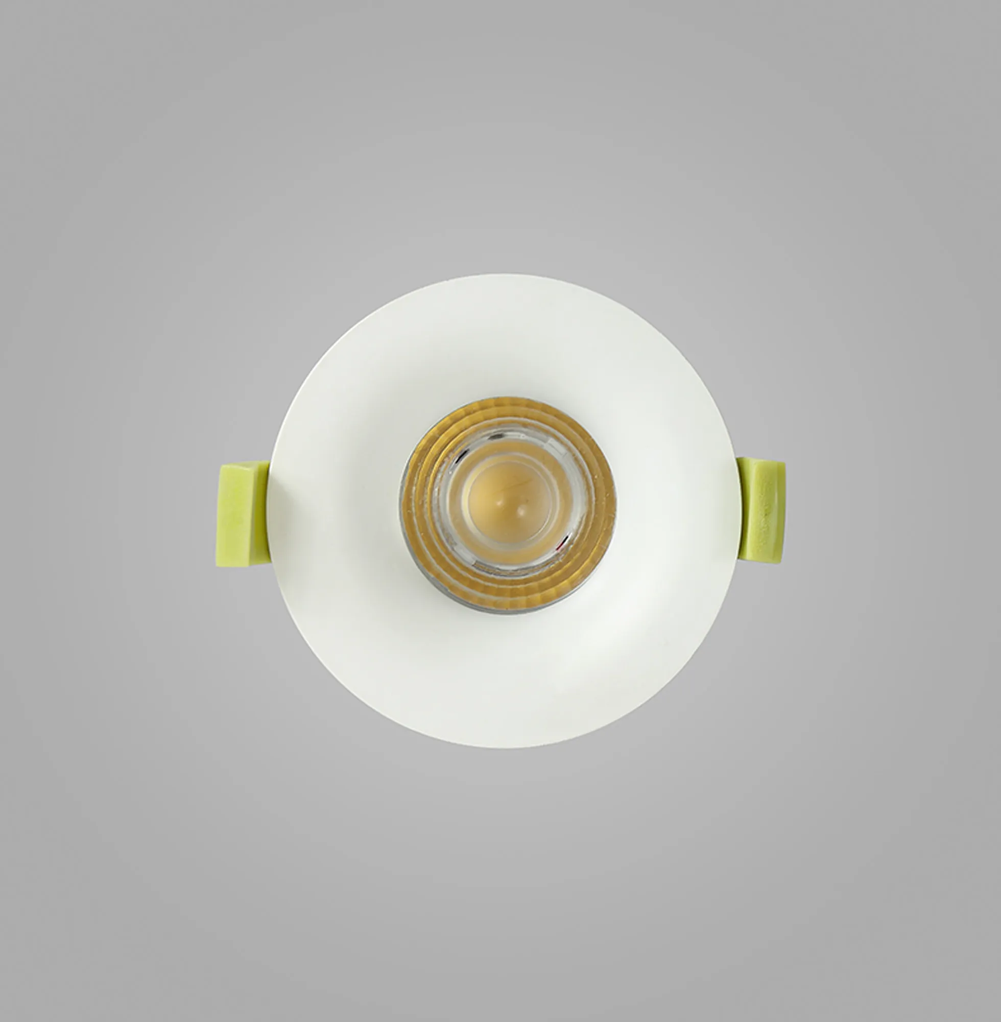 Bruve 9 Tridonic powered 9W 2700K 700lm 36° LED Engine,250mA , CRI>90 LED Engine Matt White Fixed Round Recessed Downlight, Inner Glass cover, IP65 DM201457  Dlux Bruve 9 IP65